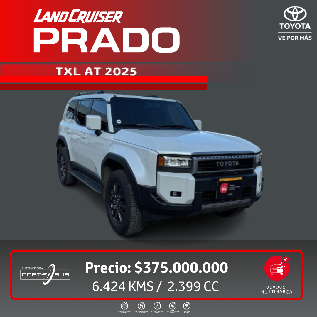TOYOTA PRADO TXL 2025