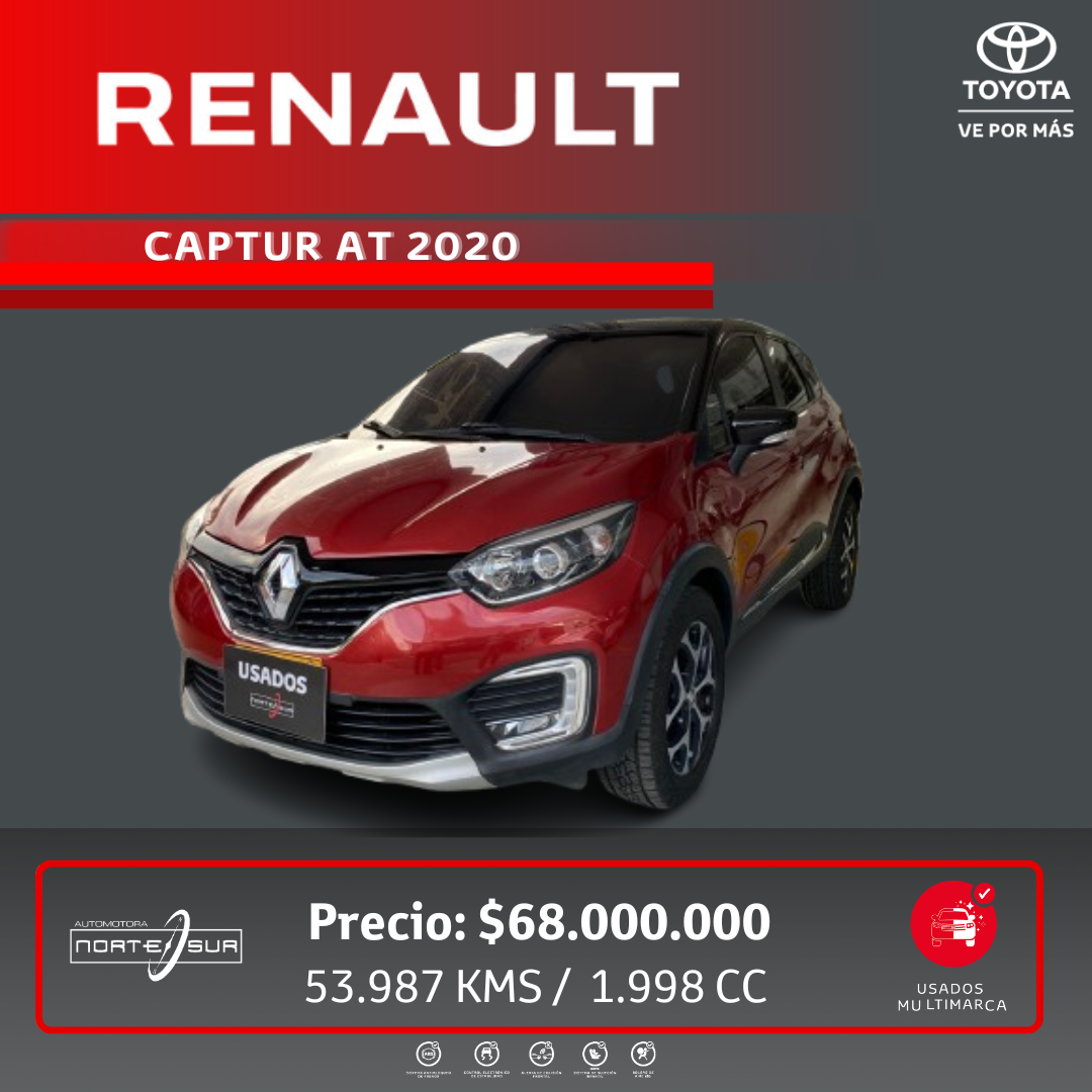 RENAULT CAPTUR AT 2020