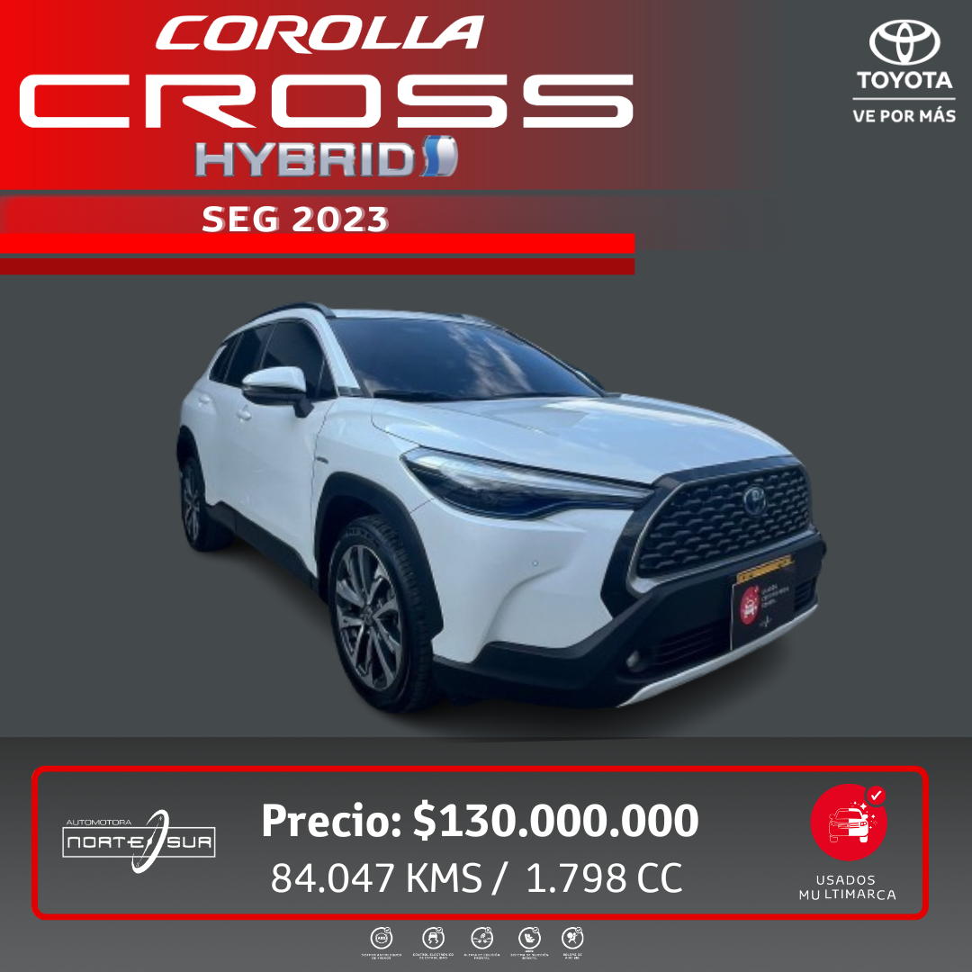 COROLLA CROSS SEG 2023