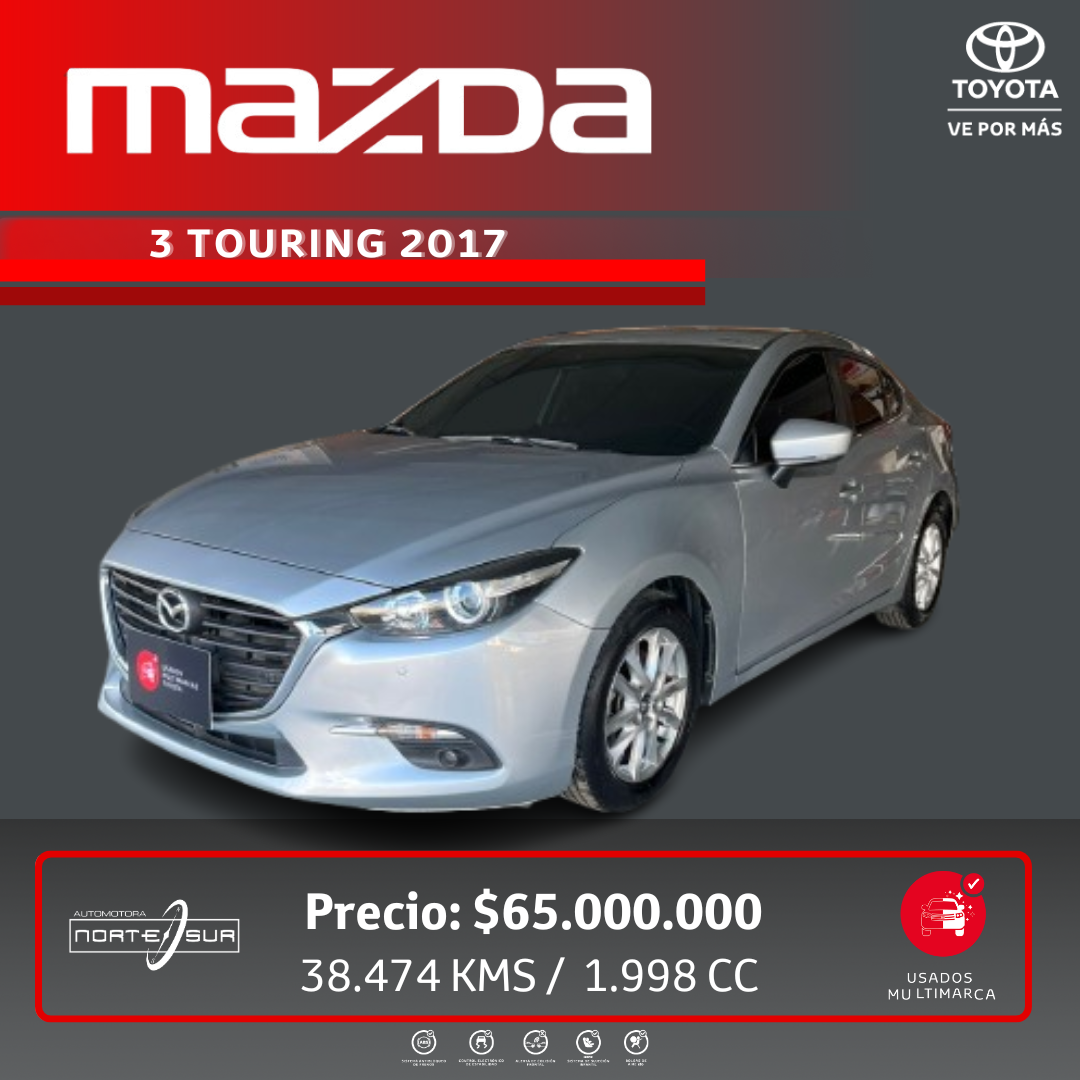 MAZDA 3 TOURING 2017