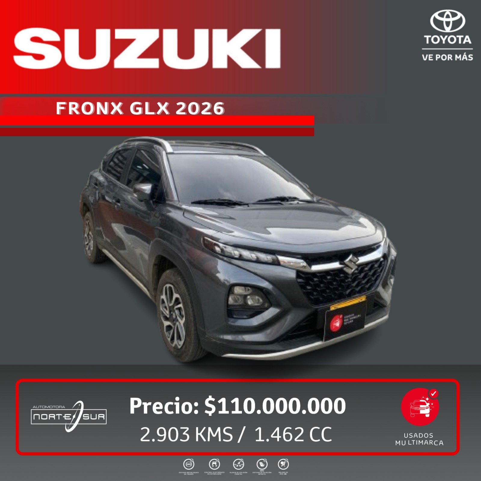 SUZUKI FRONX GLX 2026