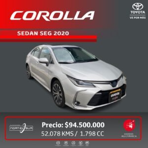 COROLLA SEDAN SEG 2020